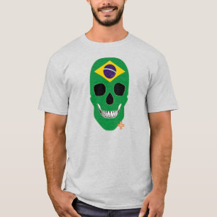 Camiseta HANDSKULL Brazil t-shirt basic B2