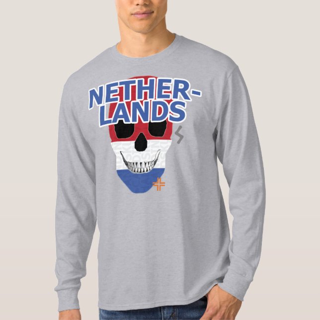 Camiseta HANDSKULL Netherlands Long Sleeve T-Shirt B2 (Anverso)
