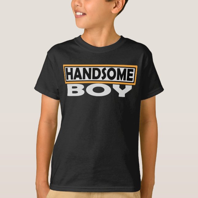CAMISETA HANDSOME BOY (Anverso)