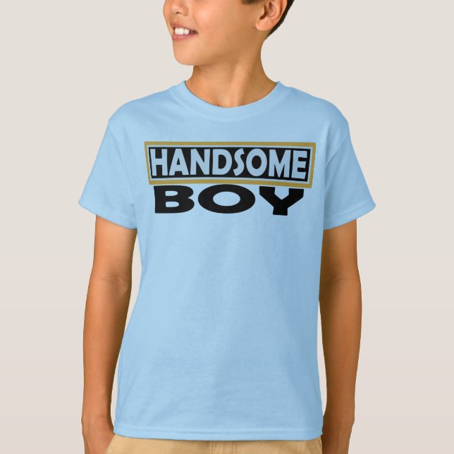 CAMISETA HANDSOME BOY (Anverso)