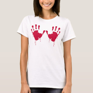 Camiseta Handsy sangriento