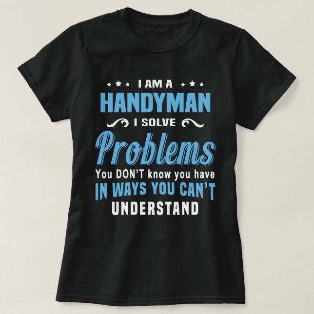 Camiseta Handyman (Diseño del anverso)