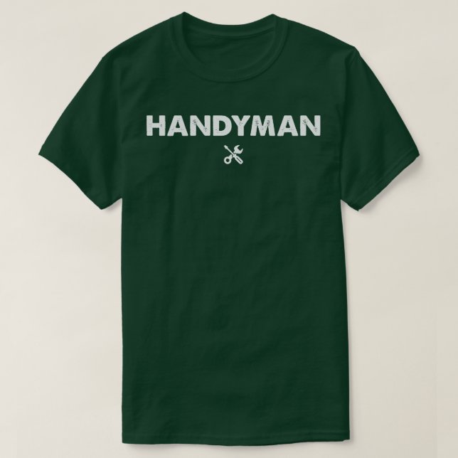 Camiseta Handyman (Diseño del anverso)