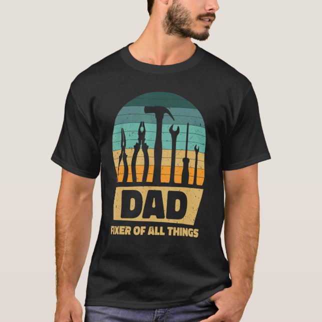 Camiseta Handyman de Woodworker Carpenter de Papá (Anverso)