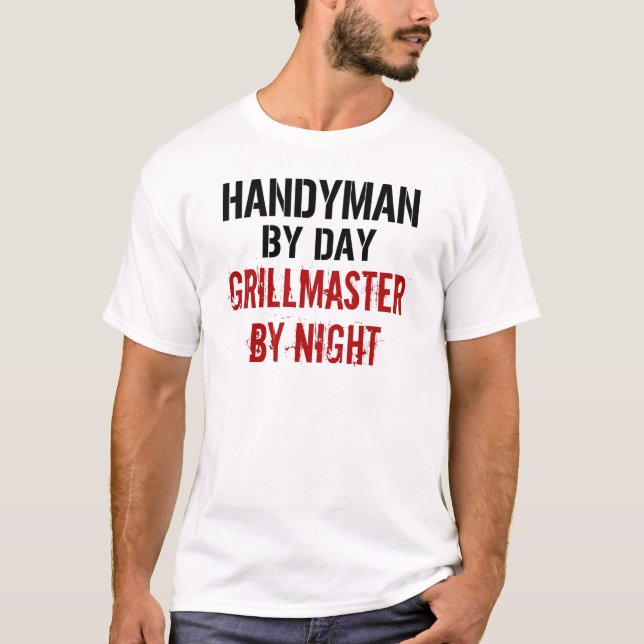 Camiseta Handyman Grillmaster (Anverso)