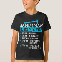 Handyman Hourrate Carpenter Gracioso Mano