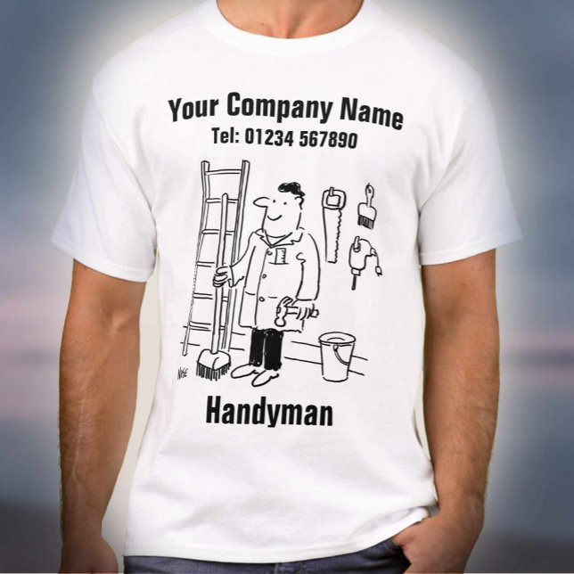 Camiseta Handyman Personalizado (Subido por el creador)