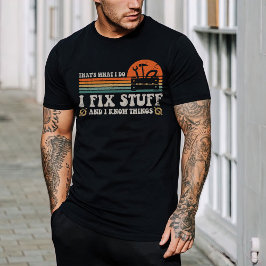 Camiseta Handyman Shirt, The Hammer T-Shirt, I fix Stuff