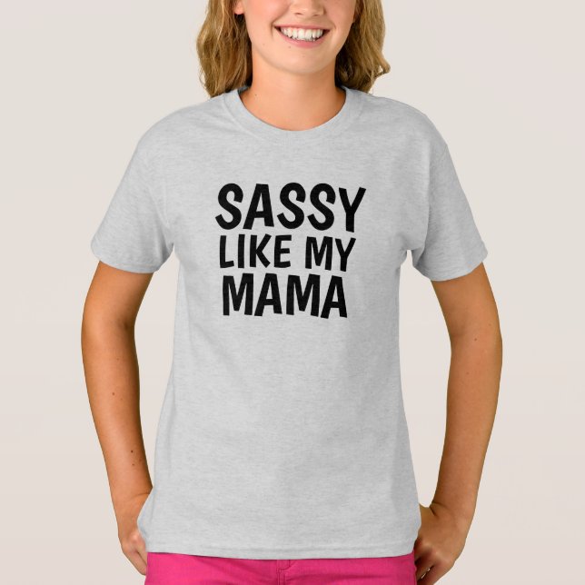 Camiseta Hanes TAGLESS® para niñas (Anverso)