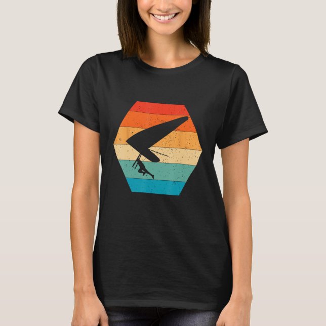 CAMISETA HANG GLIDER RETRO DESIGN (Anverso)