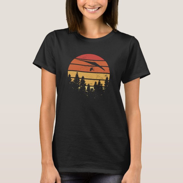 Camiseta Hang Glider Sunset Hang Gliding (Anverso)