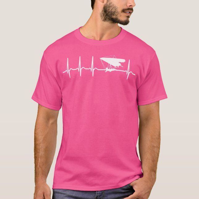 Camiseta Hang Gliding Heart - Best Humorous Sayings Quotes  (Anverso)