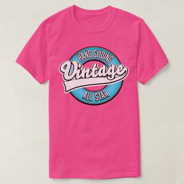 Camiseta Hang Gliding vintage all star (Diseño del anverso)