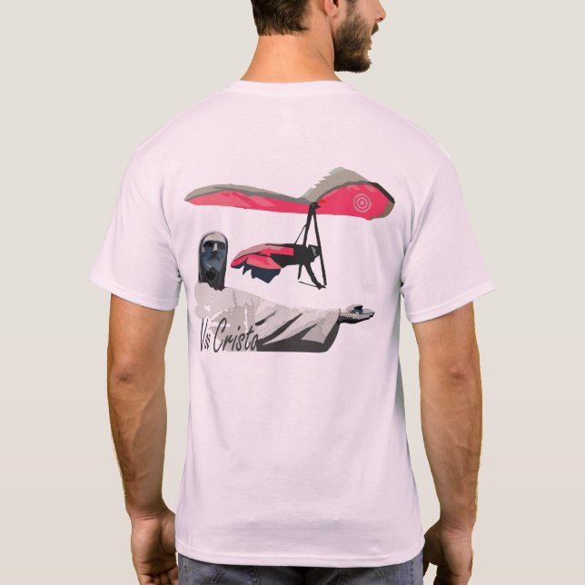 Camiseta Hang Gliding Voo no Cristo PONTOCENTRAL (Reverso)