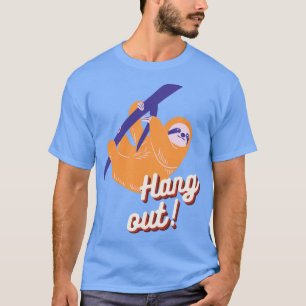 Camiseta Hang Out Cute Slote Ilustracion