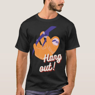 Camiseta Hang Out Cute Slote Ilustracion