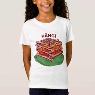 Camiseta Hangi Maori Cocinar Comida Kai