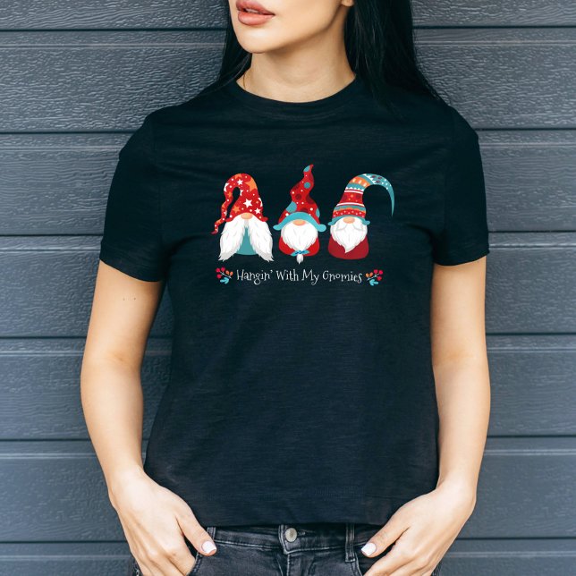 Camiseta Hangin con mis gnómadas adoran vacaciones nórdicas (Subido por el creador)
