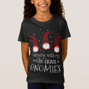 Camiseta Hangin' Con Mis Gnomies Tres Navidades Gnomes Buf