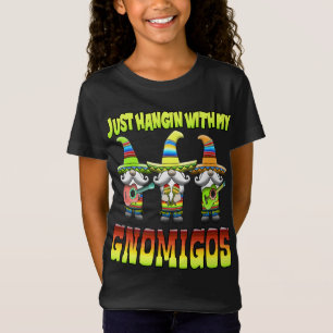 Camiseta Hangin Con Mis Gnomigos 3 Gnomes Mexicanos Cinco D