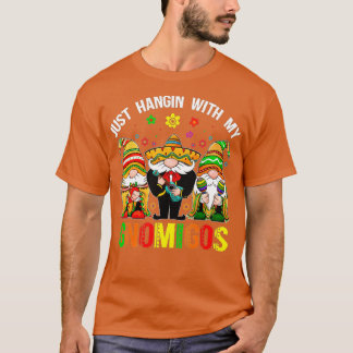 Camiseta Hangin Con Mis Gnomigos 3 Gnomes Mexicanos Cinco D