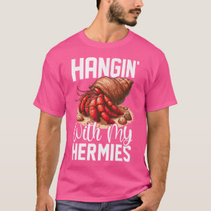 Camiseta Hangin Con Mis Hermias Divertido Hermit Crab Lover