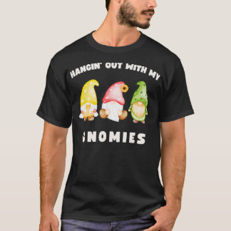 Camiseta Hangin Out With My Gnomies Funny Gnomes