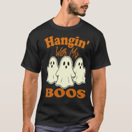 Camiseta Hangin’ With My Boos - Hermoso Fantasma De Hallowe