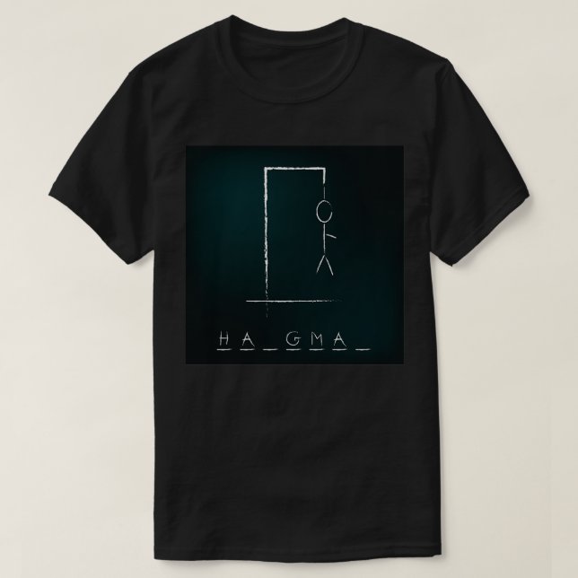 Camiseta Hangman (Diseño del anverso)