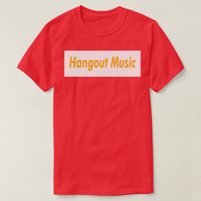 Camiseta Hangout Music Meat Brown TShirt (Diseño del anverso)