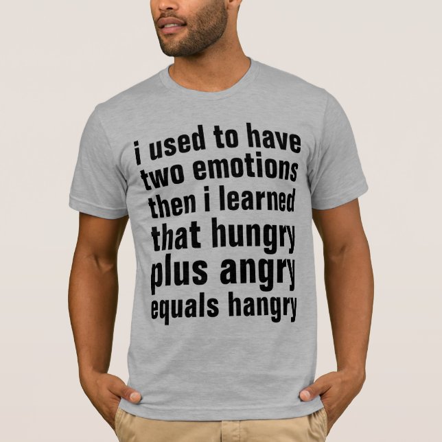 Camiseta hangry (Anverso)