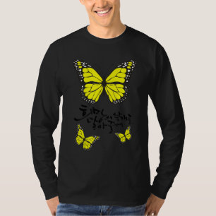 Camiseta Hangul Coreano Las Alas De La Esperanza Mariposa