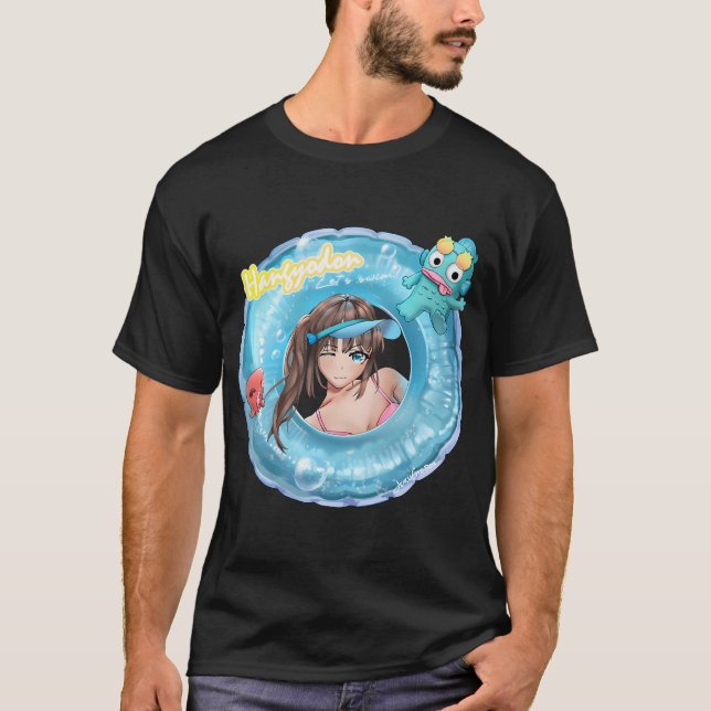 Camiseta ¡Hangyodon Vamos a Nadar! (Anverso)