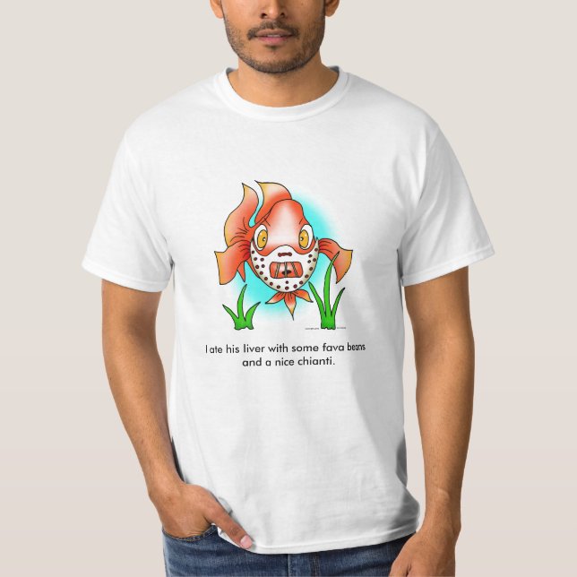Camiseta Hanibal, yo comí su hígado con algún fava… (Anverso)