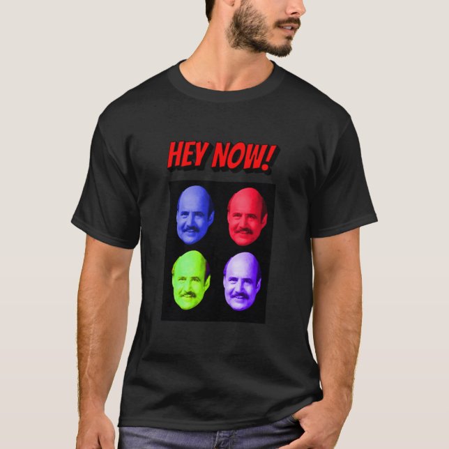 Camiseta Hank Kingsley - Larry Sanders Show - Hey Now! Esse (Anverso)