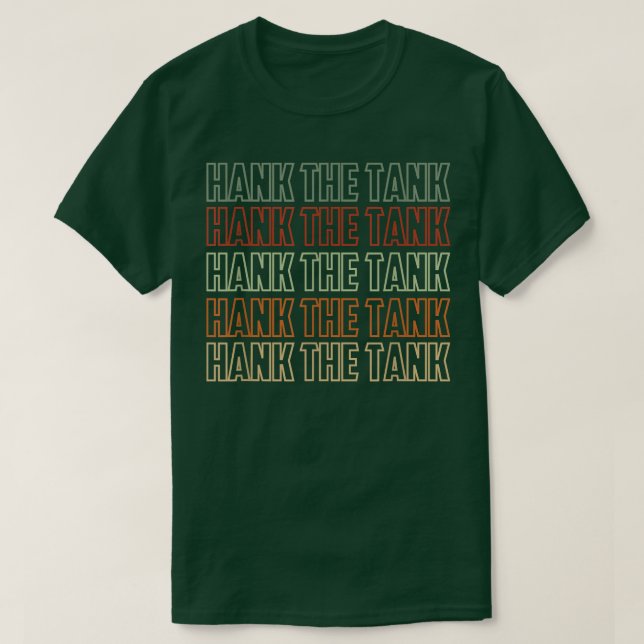Camiseta Hank The Tank American Californian Black Bear Funn (Diseño del anverso)