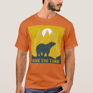 Camiseta Hank The Tank Bear California Lake Tahoe Bears Fun