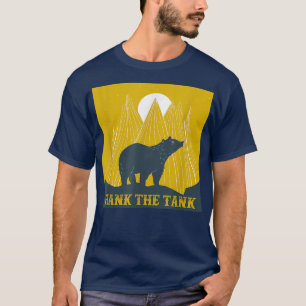 Camiseta Hank The Tank Bear California Lake Tahoe Bears Fun