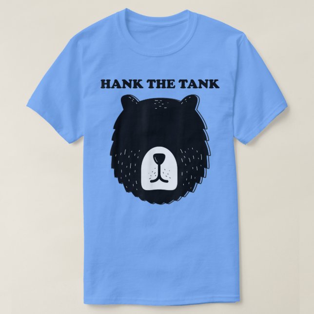 Camiseta Hank The Tank Black Bear Meme Lake Tahoe Bears Cal (Diseño del anverso)