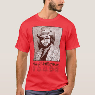 Camiseta Hank Williams Jr Vintage Style TShirt