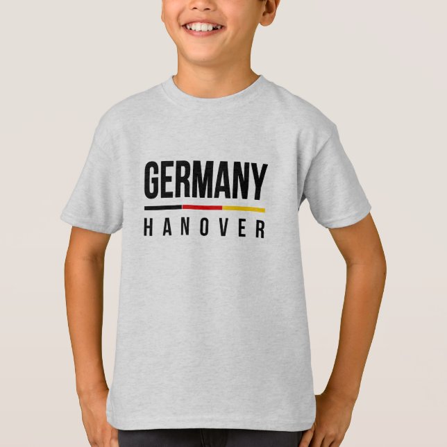Camiseta Hannover Alemania (Anverso)