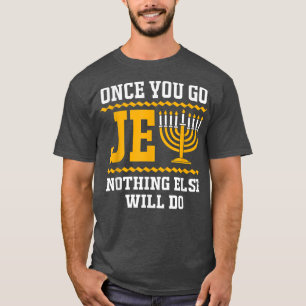 Camiseta Hannukah Menorah Chanukah Jewish Funny Jew 