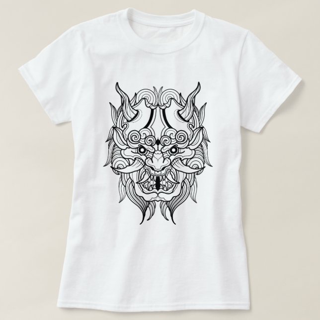 Camiseta Hannya (Diseño del anverso)