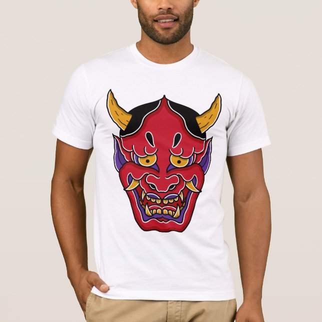 Camiseta Hannya (般 若 面) (Anverso)