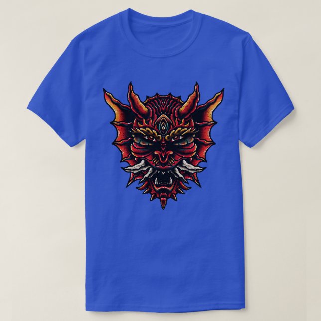 Camiseta Hannya mask Hannya Oni (Diseño del anverso)