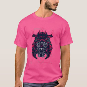 Camiseta Hannya Maske, Oni Samurai Maske, Japan Demon Krieg