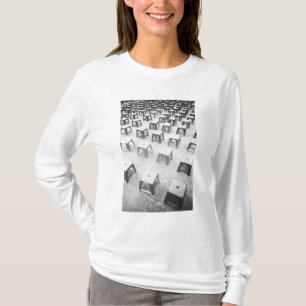 Camiseta Hanoi Vietnam, Taburetes de plástico en el Templo 
