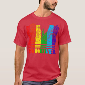 Camiseta Hanover Pride Hanover LGTB Regalo LGBTQ Supporter