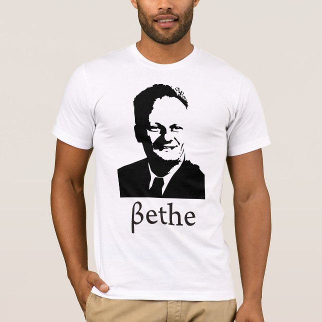 Camiseta Hans Bethe (Anverso)