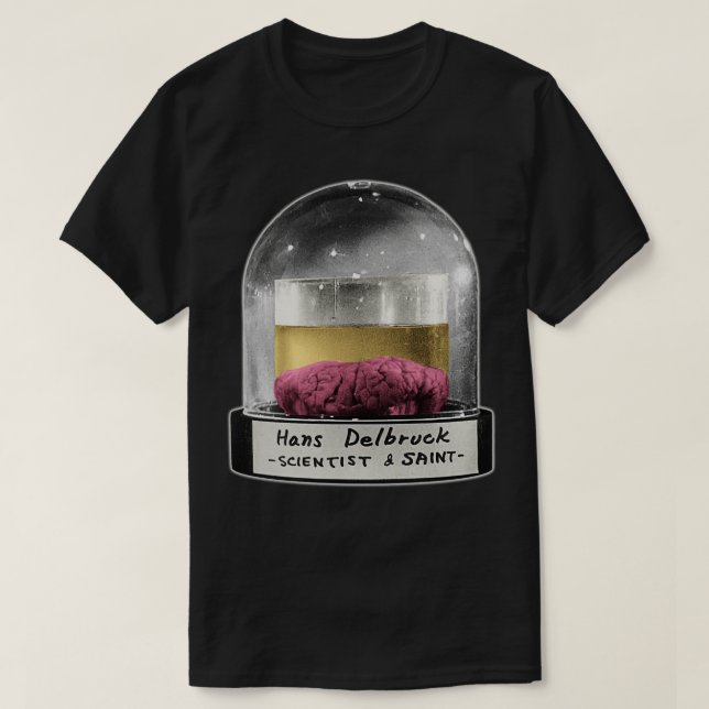 Camiseta Hans Delbruck Brain Jar (Diseño del anverso)